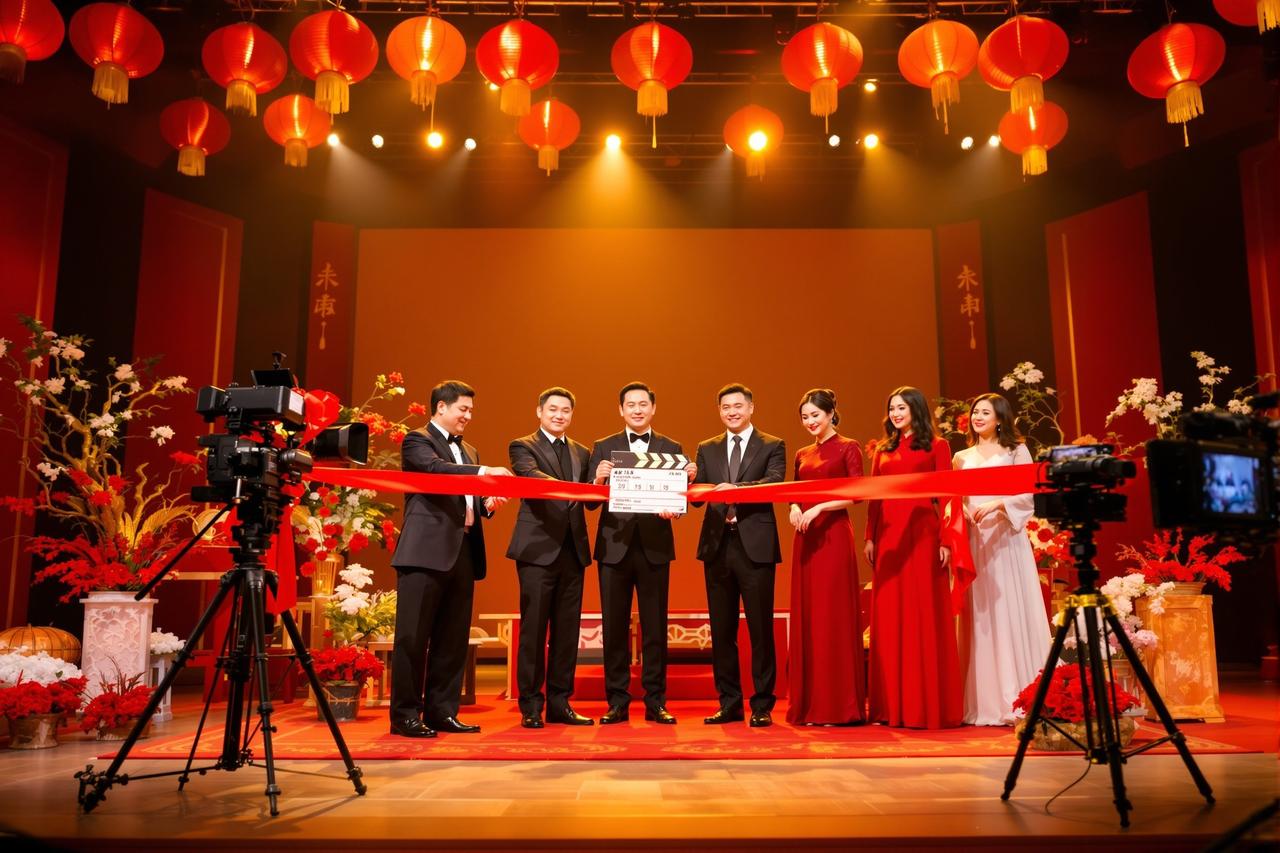 吃瓜91娱乐动态：某知名导演新片开机，全明星阵容引发影迷狂欢
